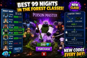 99 Nights Free Classes: How to Unlock Classes Without Robux 99 Nights Free Classes