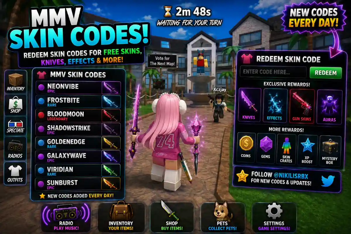 MMV Skin Codes