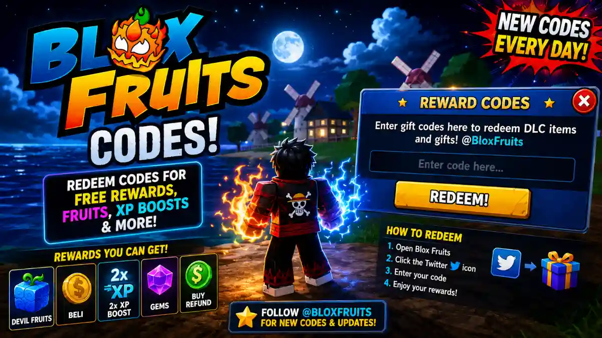 Blox Fruits Codes